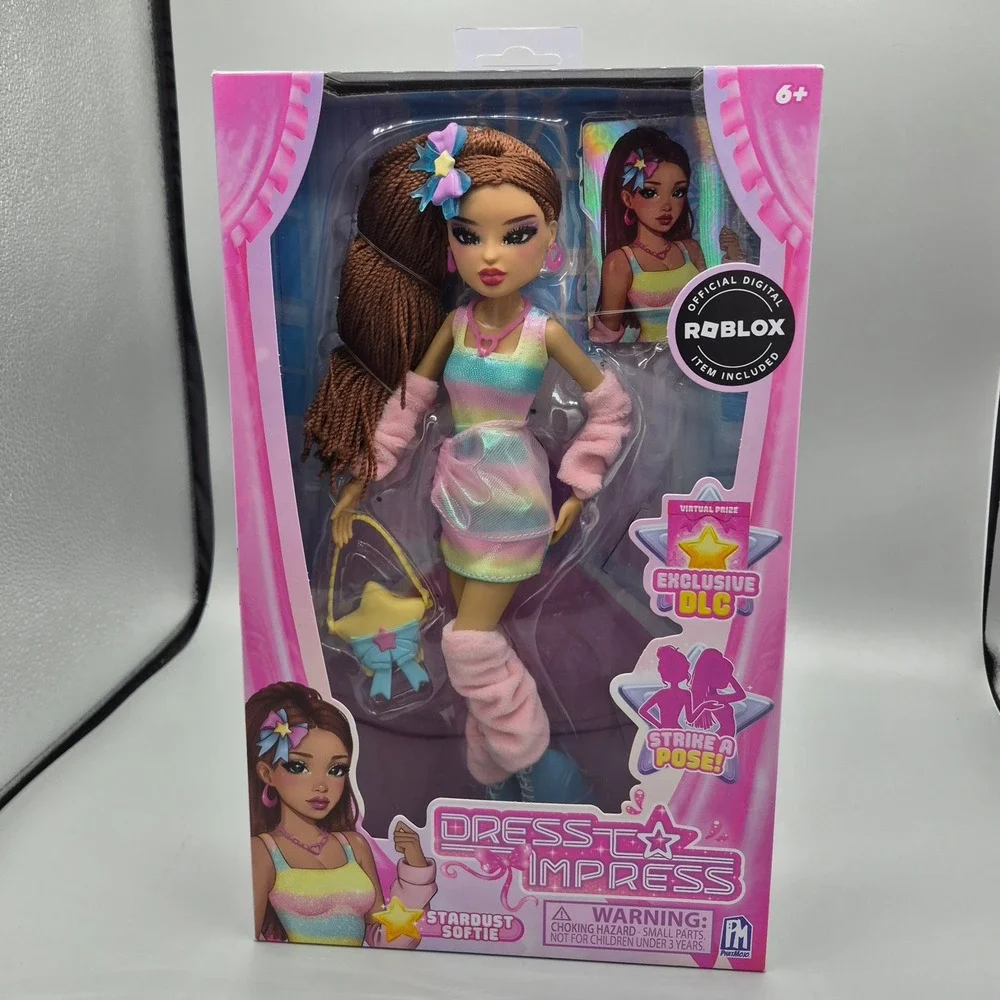 Roblox Dress To Impress Stardust Softie Fashion Doll PhatMojo DLC Included NEW